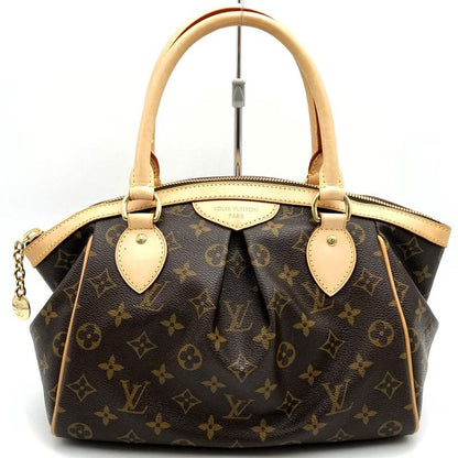 Louis Vuitton M40143 Tivoli PM Handbag Tote Bag Monogram Brown Ladies Men