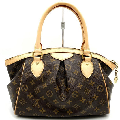 Louis Vuitton M40143 Tivoli PM Handbag Tote Bag Monogram Brown Ladies Men