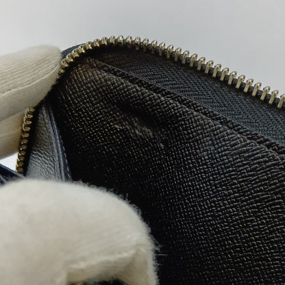 Louis Vuitton Damier Graphite Zippy Organizer Long Wallet N63077 Black