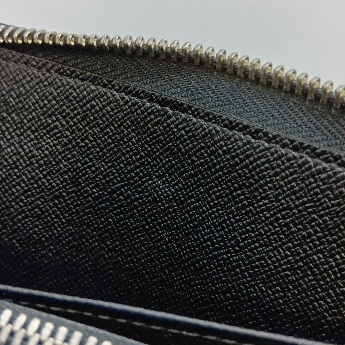 Louis Vuitton Damier Graphite Zippy Organizer Long Wallet N63077 Black