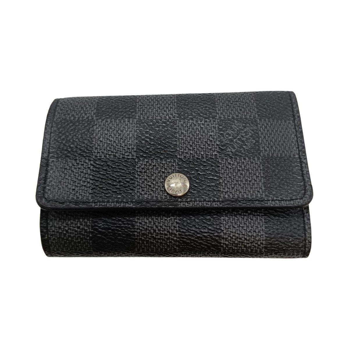 Louis Vuitton Damier Graphite Multicles 6 6-Series Key Case N62662 Black
