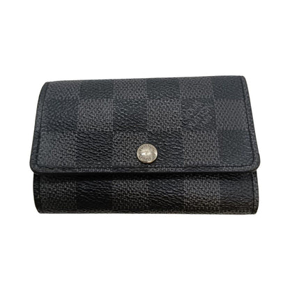 Louis Vuitton Damier Graphite Multicles 6 6-Series Key Case N62662 Black