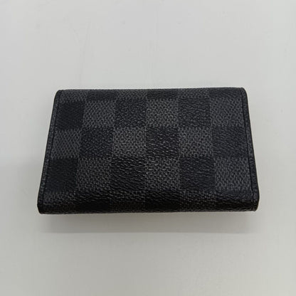 Louis Vuitton Damier Graphite Multicles 6 6-Series Key Case N62662 Black