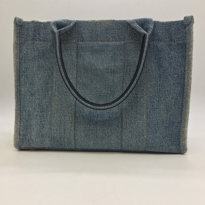 Balenciaga 2way Tote Bag Hardware Small Denim 671402 Blue
