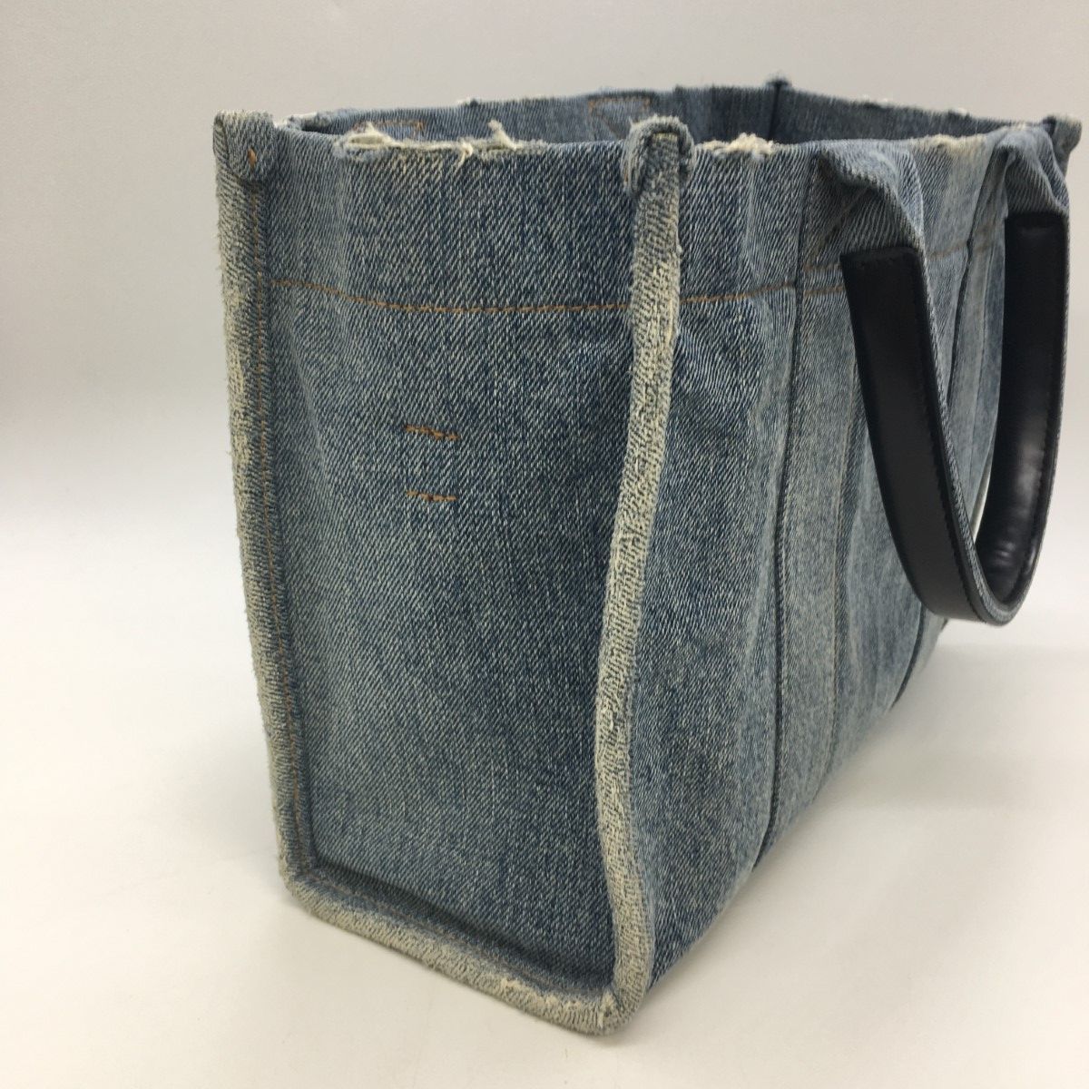 Balenciaga 2way Tote Bag Hardware Small Denim 671402 Blue