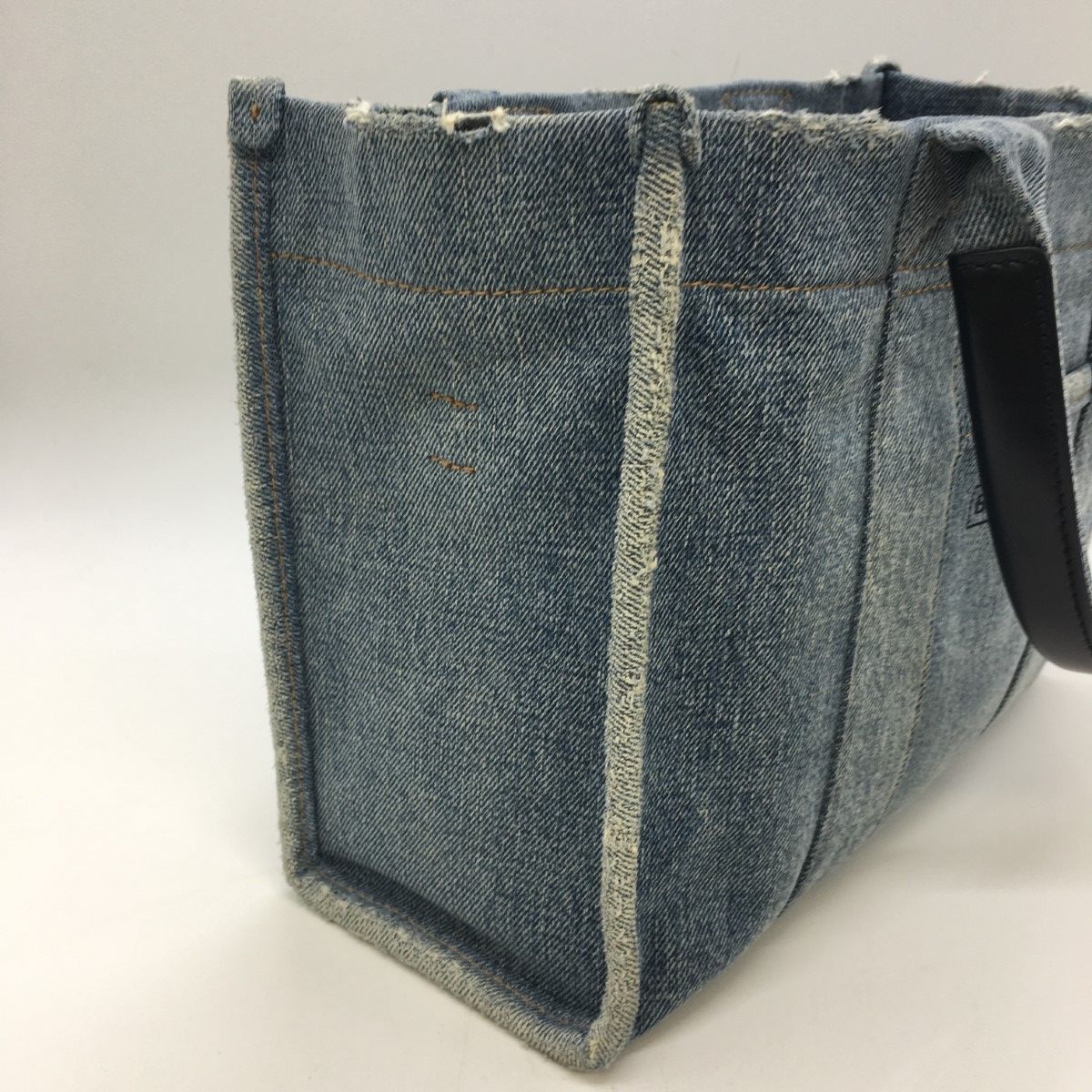 Balenciaga 2way Tote Bag Hardware Small Denim 671402 Blue