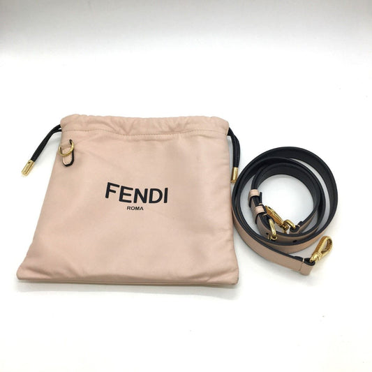 Fendi Slim Clutch Leather 8bt337 Pink