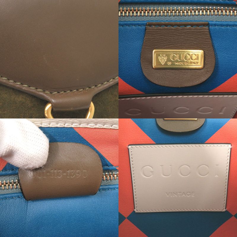 Gucci Vault Vintage Jackie Suede Leather Brown Khaki Shoulder Bag 1220 Gucci