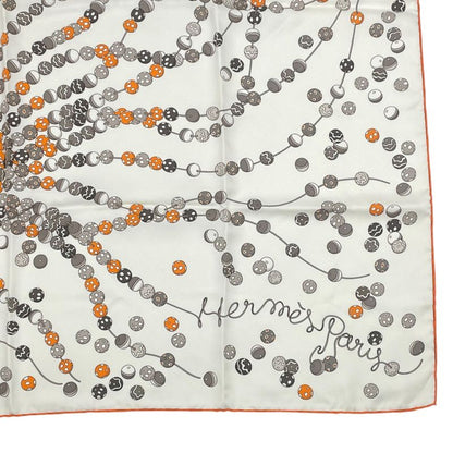 Hermes Silk Carre 90 Scarf Dancing Pearl Multicolor