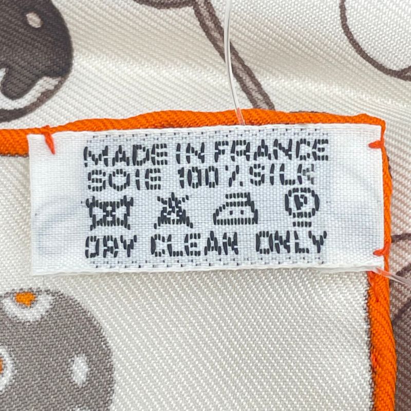 Hermes Silk Carre 90 Scarf Dancing Pearl Multicolor