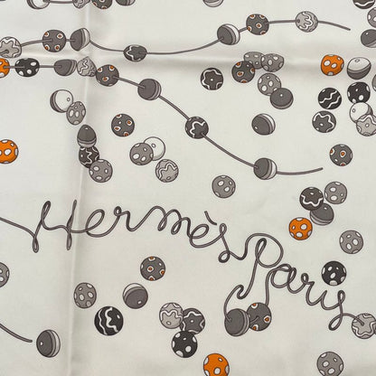 Hermes Silk Carre 90 Scarf Dancing Pearl Multicolor