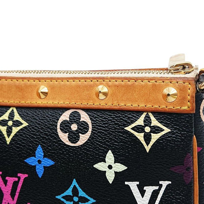 Louis Vuitton Pochette Accessoires Multicolor Black Noir Black