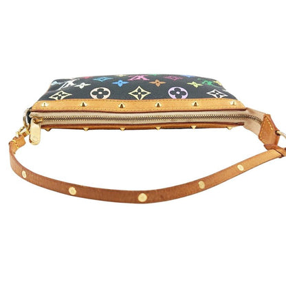 Louis Vuitton Pochette Accessoires Multicolor Black Noir Black