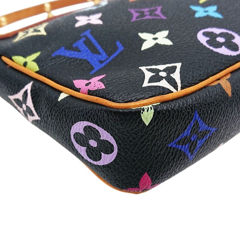 Louis Vuitton Pochette Accessoires Multicolor Black Noir Black