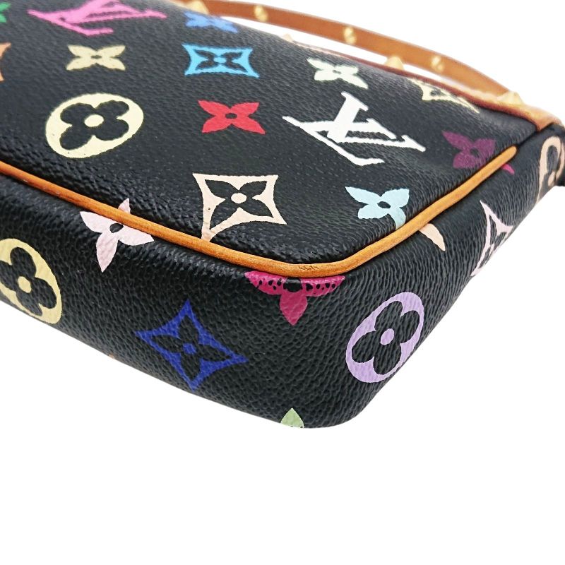 Louis Vuitton Pochette Accessoires Multicolor Black Noir Black