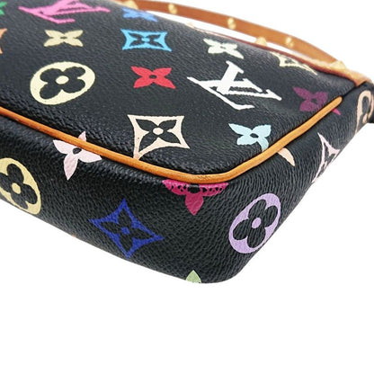 Louis Vuitton Pochette Accessoires Multicolor Black Noir Black