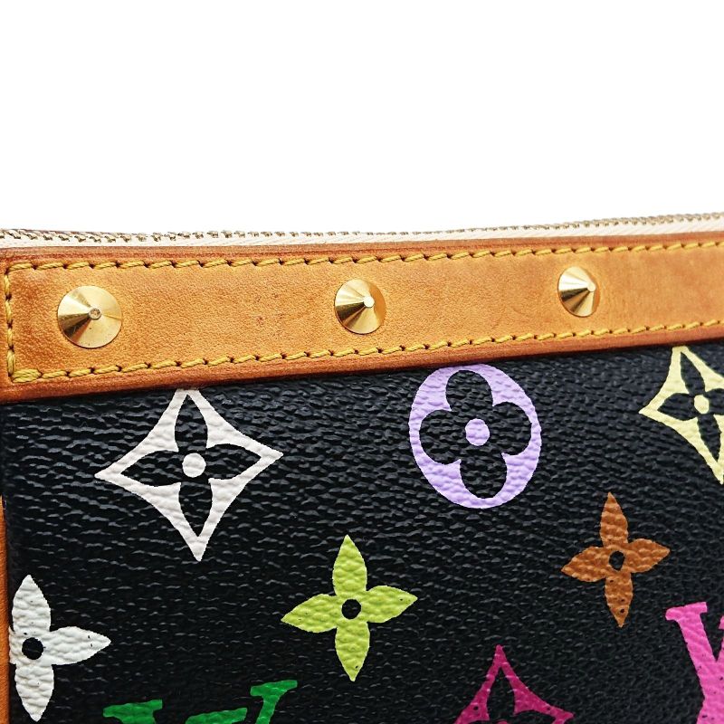 Louis Vuitton Pochette Accessoires Multicolor Black Noir Black