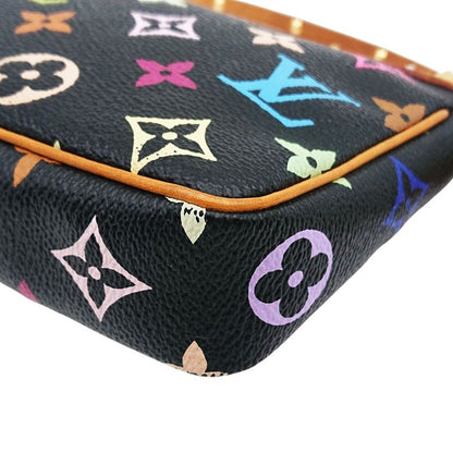 Louis Vuitton Pochette Accessoires Multicolor Black Noir Black