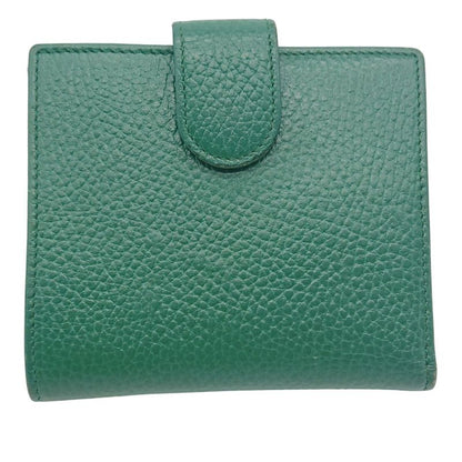 Gucci Folded Wallet GG Interlocking Green W Hook