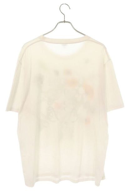 Loewe H526y22x70 Flower Embroidery Anagram Print T-shirt Men's XL