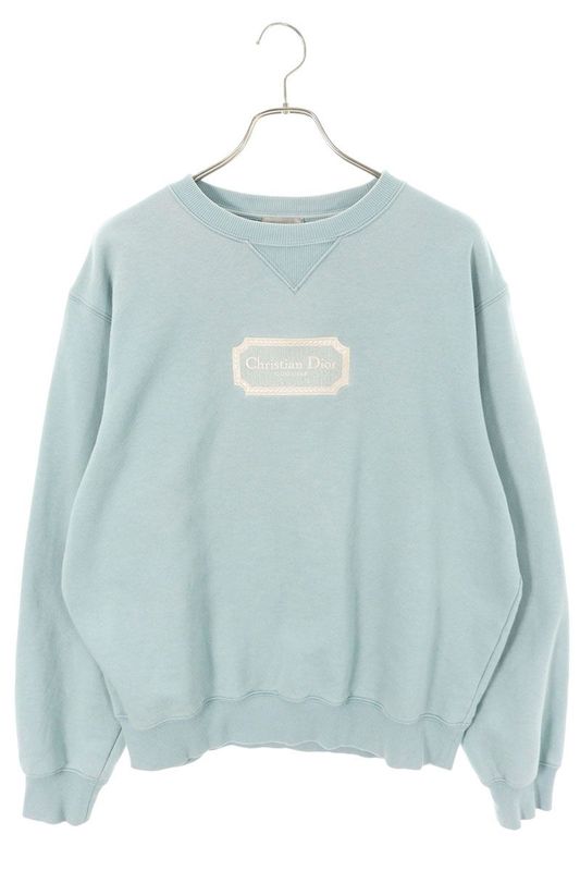 Dior 343j694a0531 Couture Logo Crewneck Sweatshirt Men's L