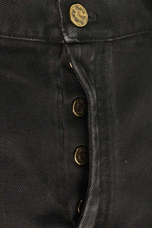 Louis Vuitton 22AW Rm222m RDH Hnd15w Graffiti Pockets Wide Baggy Denim Pants