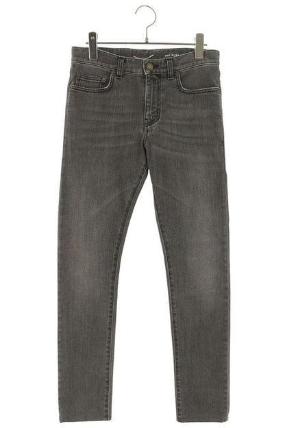 Saint Laurent Paris 344103 Ym25r Washed Skinny Denim Pants Men's 28