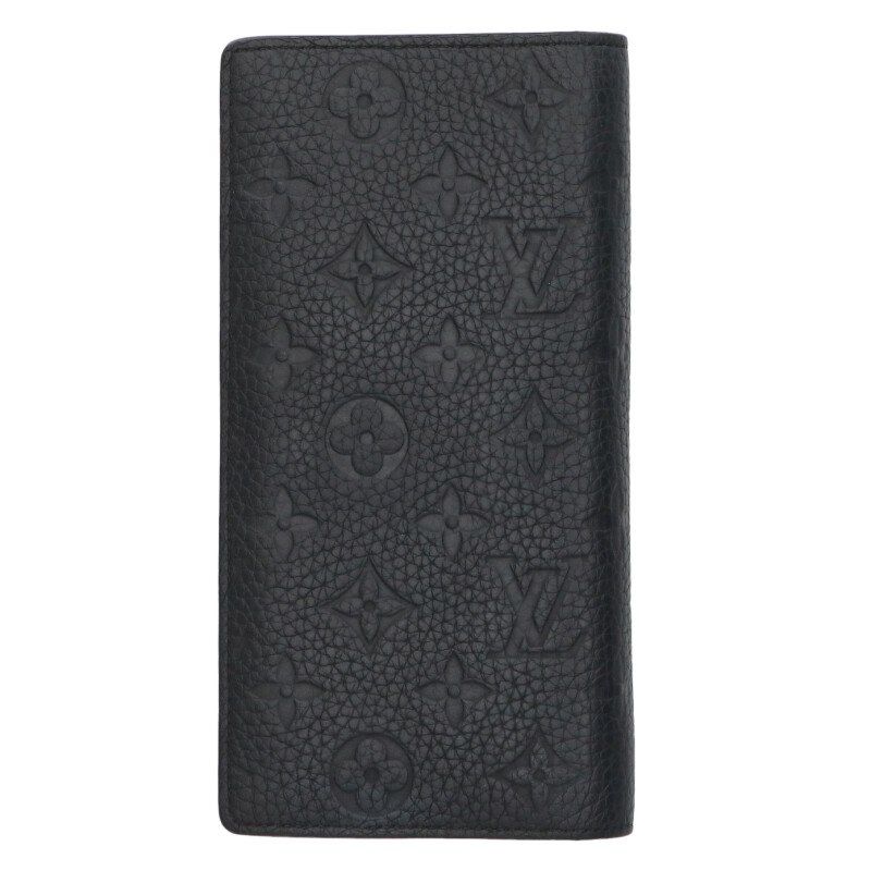 Louis Vuitton M69038 Potre Feuille Brazza Monogram Embossed Logo Long Wallet
