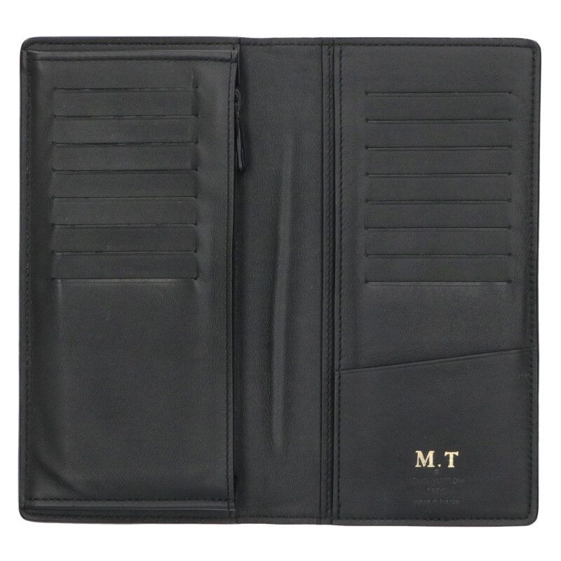 Louis Vuitton M69038 Potre Feuille Brazza Monogram Embossed Logo Long Wallet