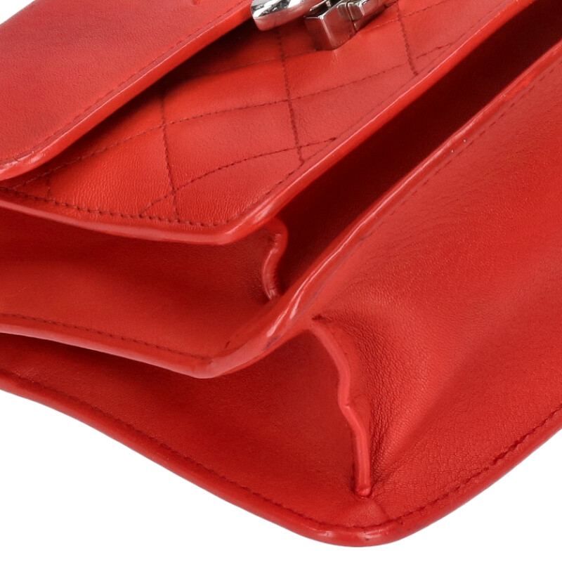 Chanel Half Coco Chain Wallet Shoulder Bag Women