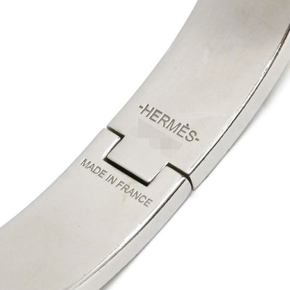 Hermes Bracelet Click H PM Metal Enamel Yellow X Silver Hardware H Bracelet [box