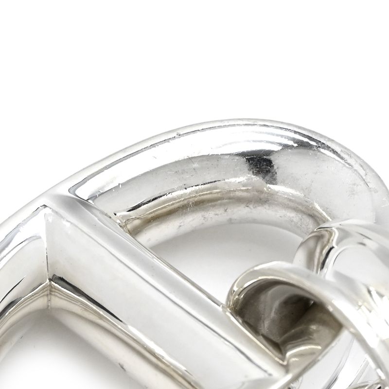 Hermes Necklace Chaine D'ancre Leponse TGM Silver 925 Silver Lg Star Ring