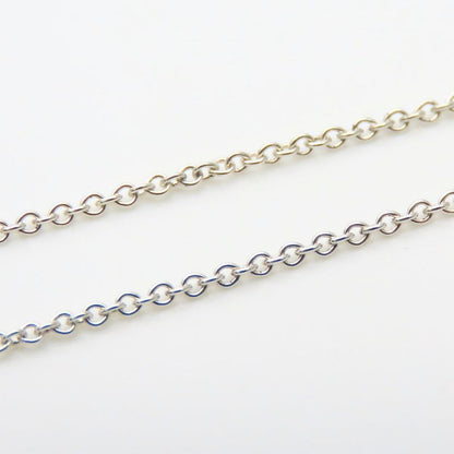 Tiffany & Co Necklace Loving Heart 925 Silver Approx 2.8g Silver Paloma Picasso