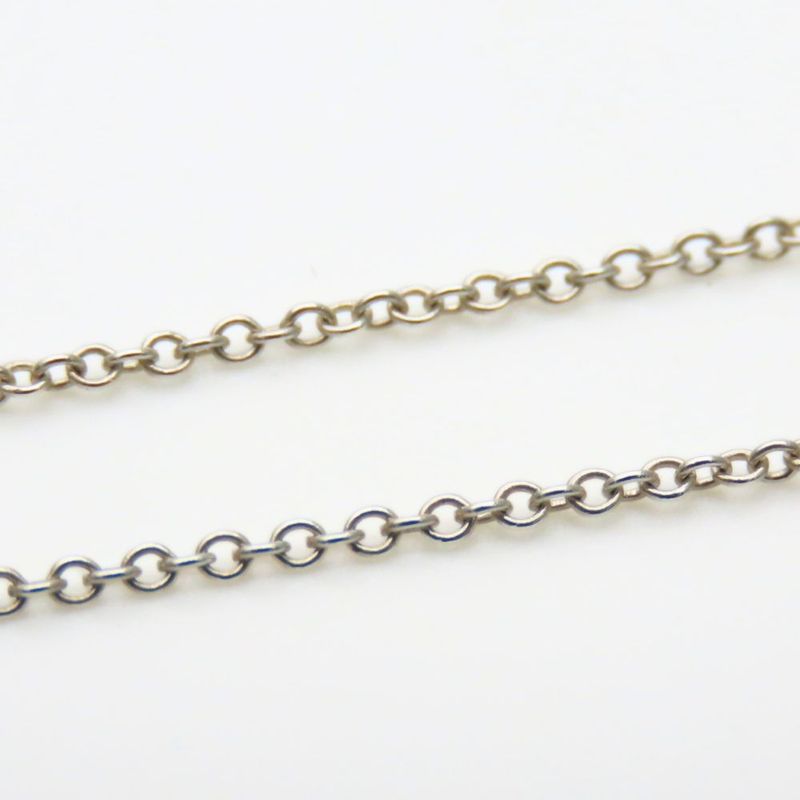 Tiffany & Co Necklace Small Cross 925 Silver Approx 2.7g Silver Elsa Peretti