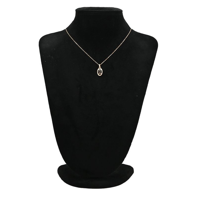 Cartier Necklace Logo Double C 18k Pink Gold Diamonds Pink Gold Au750 18k 18k