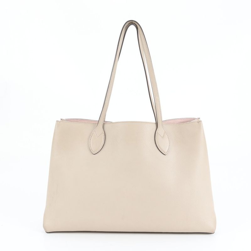 Louis Vuitton With RFID Lock Me Shopper Tote Bag Leather Shoulder M57346 A4