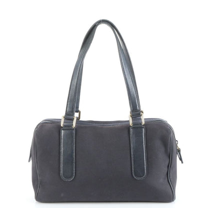 Gucci Leather Tote Bag Mini Boston Shoulder Hand 257289 Black Women's RCE Cy32-3