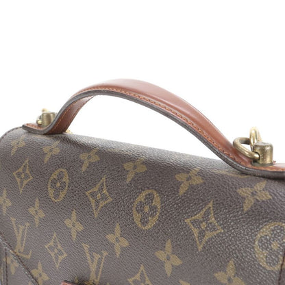 Louis Vuitton Monogram Monceau 26 M51187 Leather 2WAY Shoulder Bag Crossbody