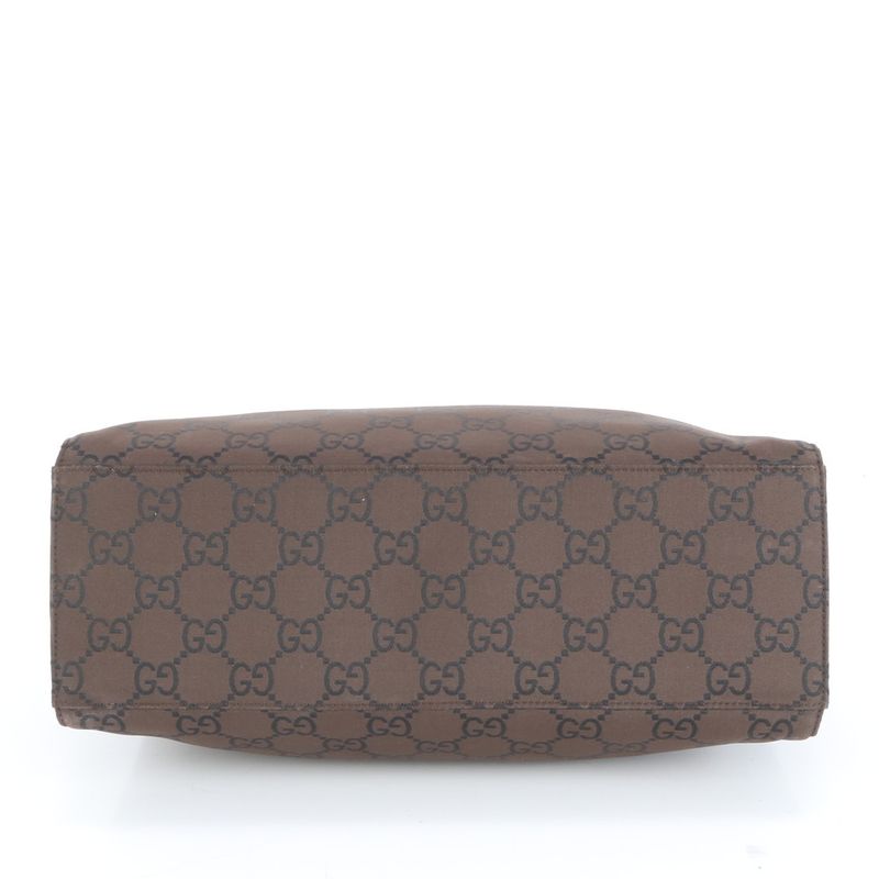 Gucci GG Bamboo Tote Bag Shoulder Brown 002 1010 A4 Ladies EEE Cy28-2