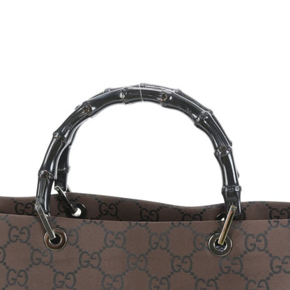 Gucci GG Bamboo Tote Bag Shoulder Brown 002 1010 A4 Ladies EEE Cy28-2