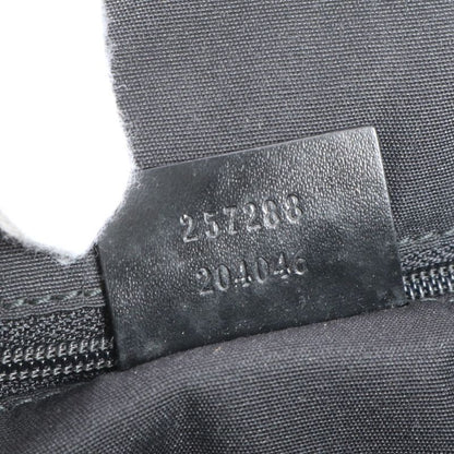 Gucci GG Canvas Mini Boston 257288 Leather Tote Bag Shoulder Black Women's CUE