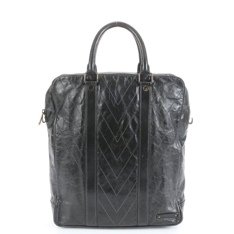 Louis Vuitton Cuir Soana M95691 Leather Tote Bag Shoulder Business Commute