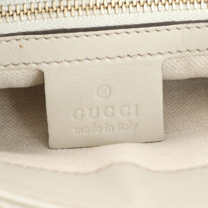 Gucci GG Canvas Sherry Line Mayfair Ribbon 257065 Leather Shoulder Bag Crossbody