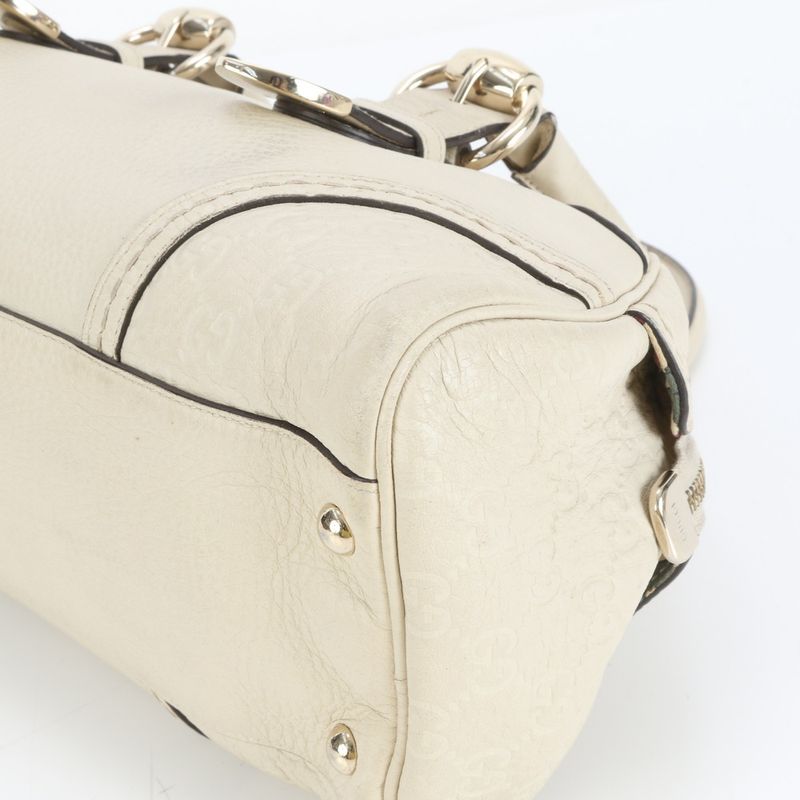 Guccissima Leather Tote Bag Mini Boston 181508 Hand Gold Hardware Women's EUE