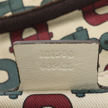 Guccissima Leather Tote Bag Mini Boston 181508 Hand Gold Hardware Women's EUE