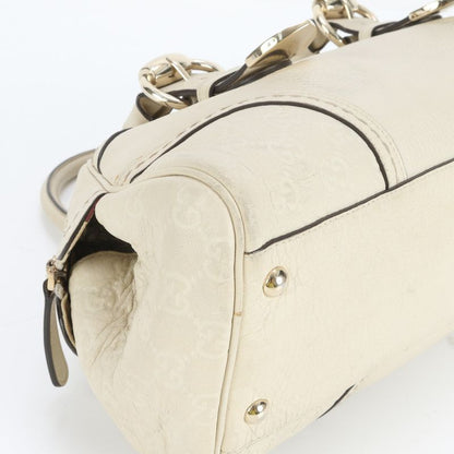 Guccissima Leather Tote Bag Mini Boston 181508 Hand Gold Hardware Women's EUE