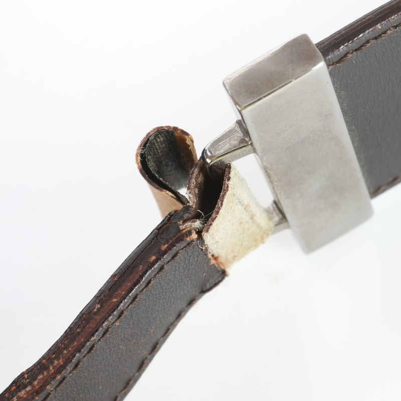 Gucci GG Canvas Sherry Line Leather Shoulder Bag Shoulder One Shoulder 001-3315