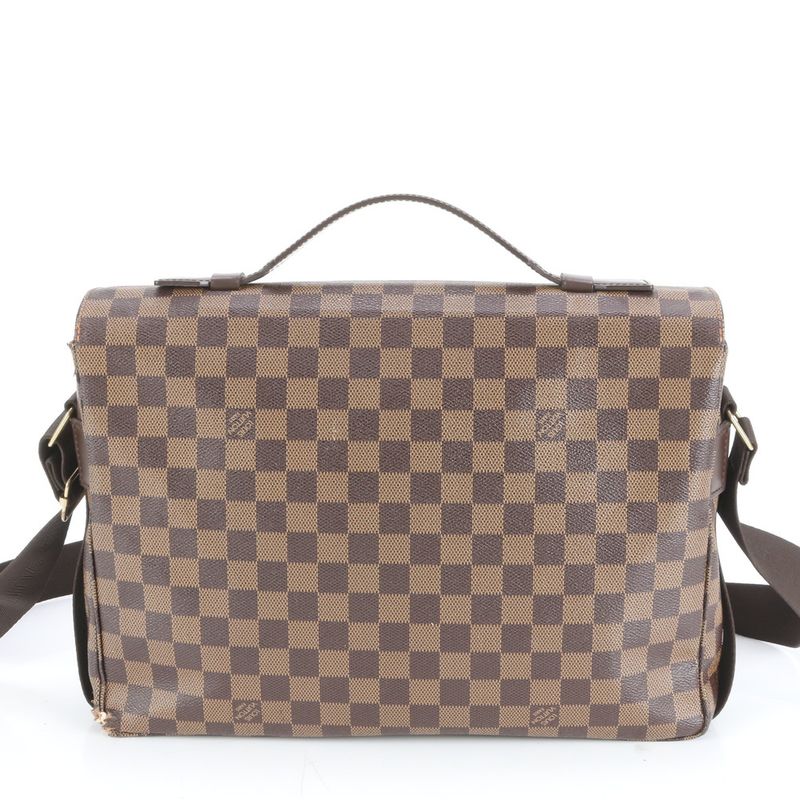 Louis Vuitton Damier Broadway N42270 Leather 2WAY Business Bag Crossbody