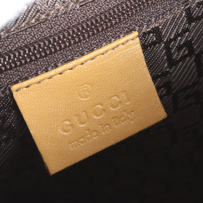 Gucci Leather Tote Bag Hand Mini Boston 000 0851 Brown Gold Hardware Women's