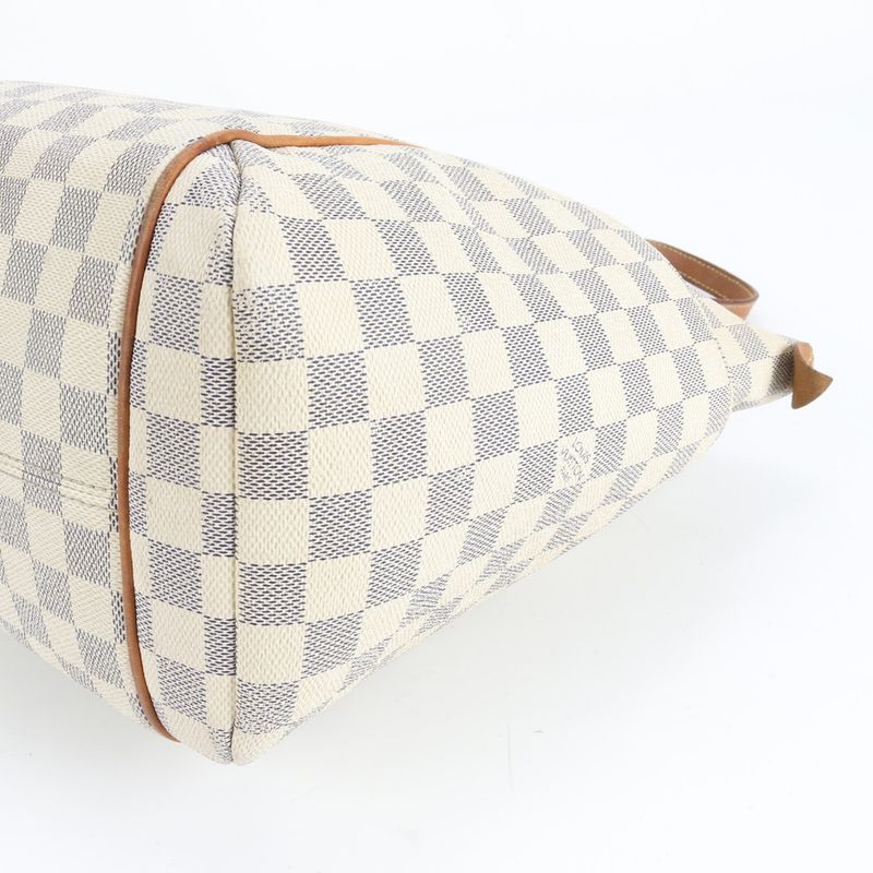 Louis Vuitton Damier Azure Totally MM N41279 Leather Tote Bag Shoulder A4